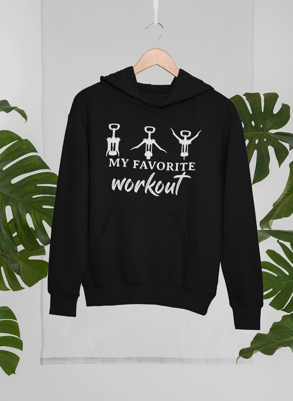 My Favorite Workout Hoodie-0