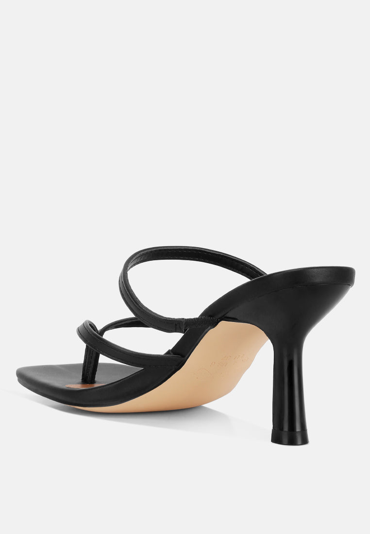 Night Life Pin Heels Casual Sandals-2