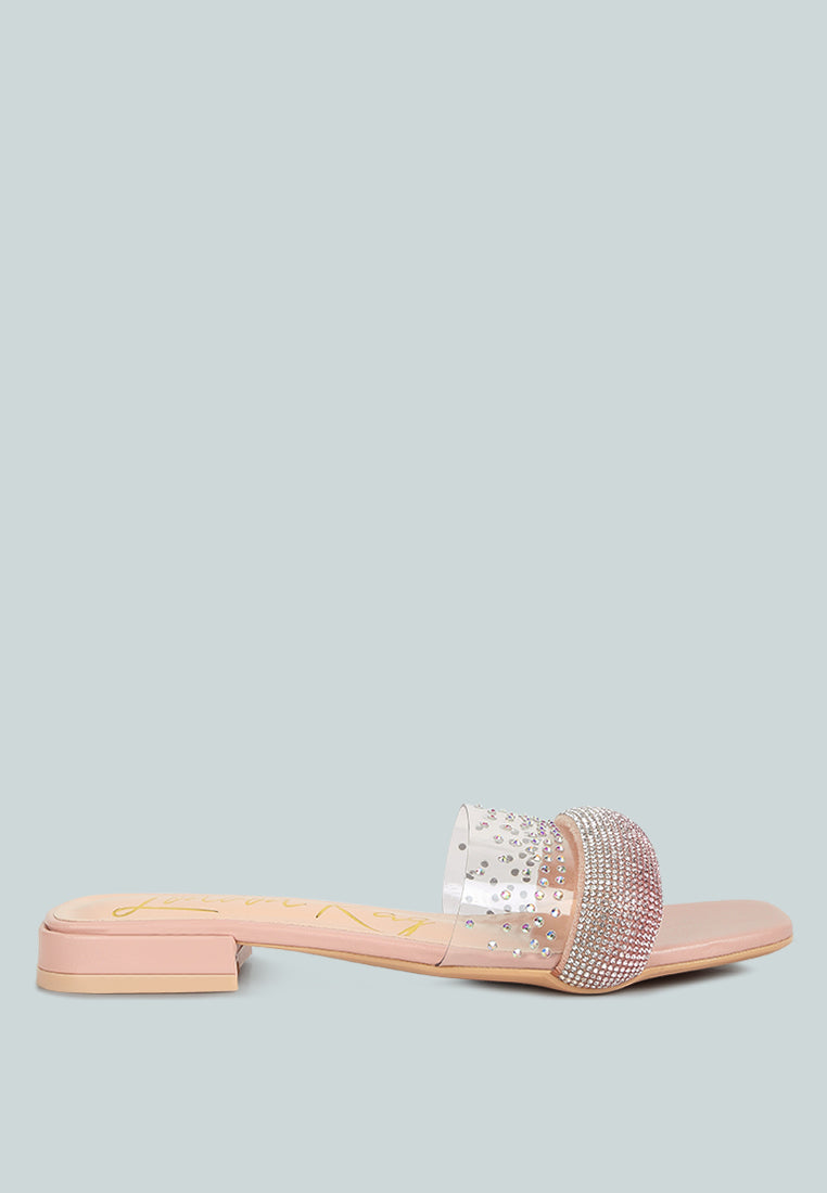 Old Flame Low Strack Heel Sandals-0