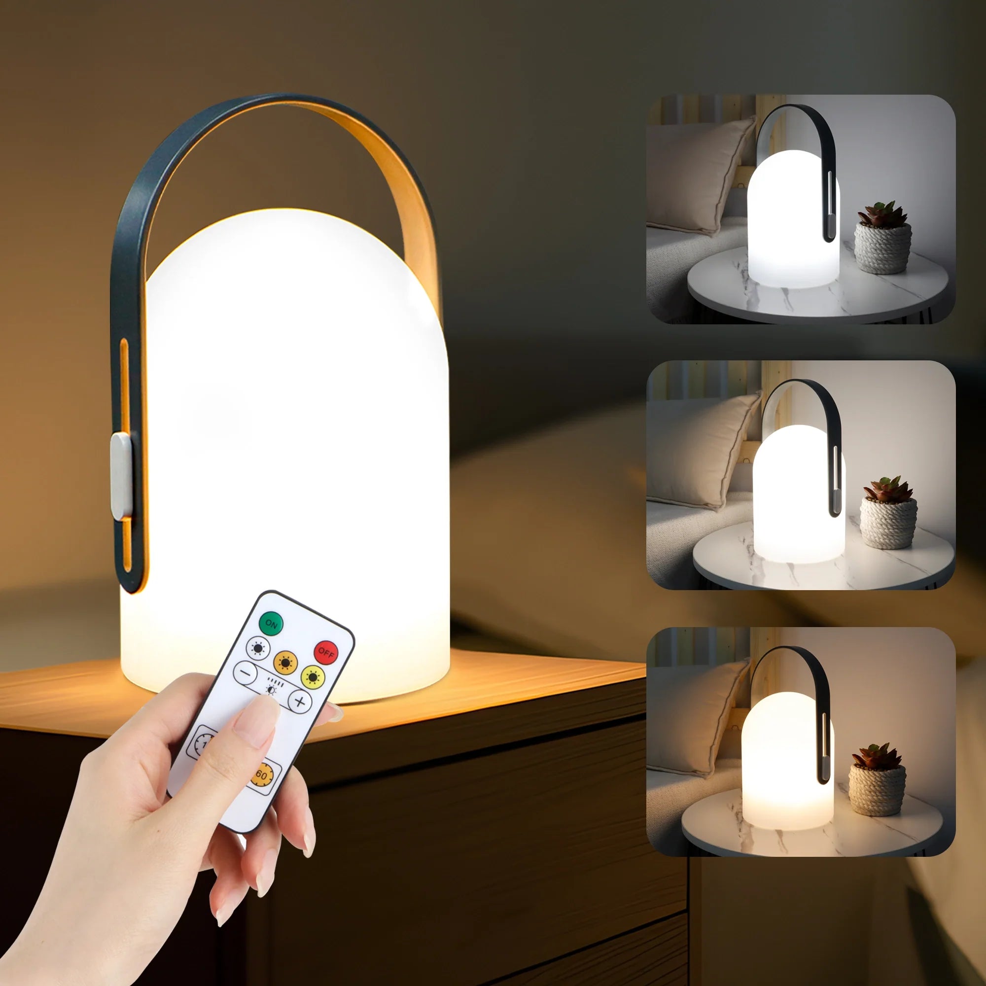 4000mAh Portable Outdoor Rechargeable Table Lamp-3