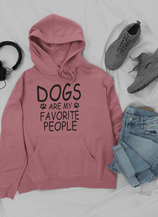 Dogs Are My Favorite People Hoodie-2