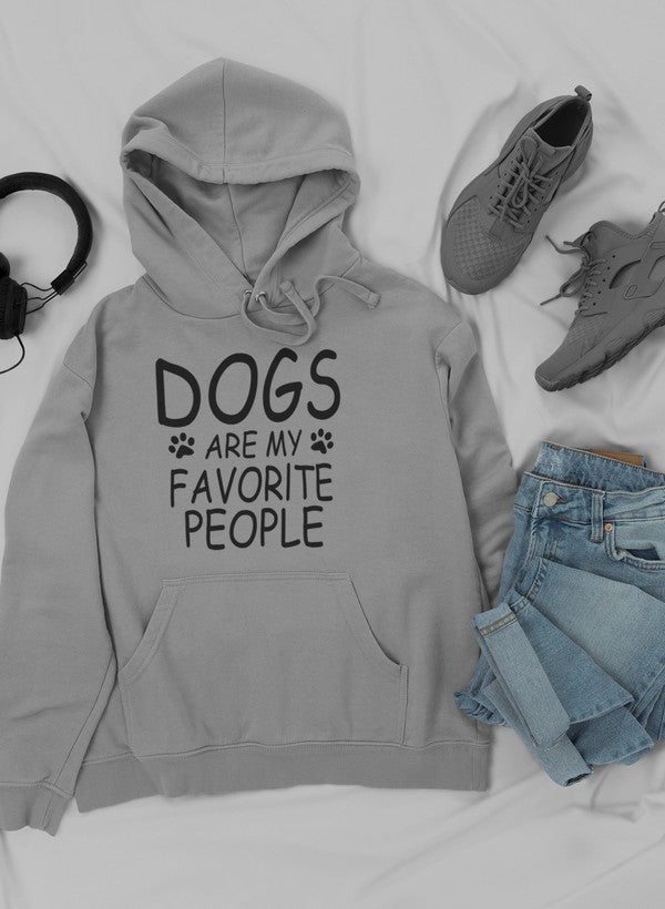 Dogs Are My Favorite People Hoodie-3