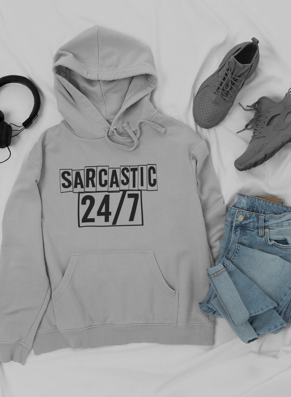 Sarcastic 24/7 Hoodie-2