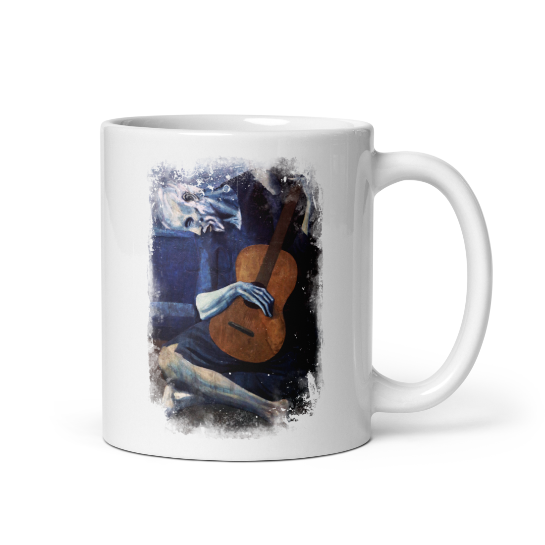 Picasso - The Old Guitarist Artwork Mug-3