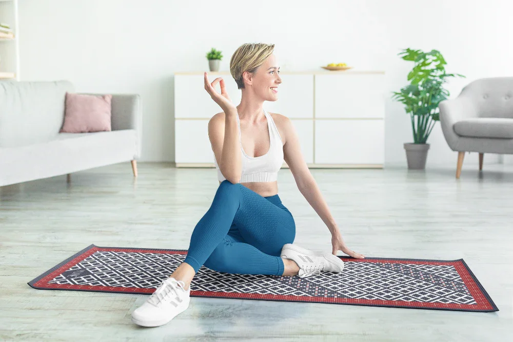 Reiko Trekk Travel Pilates Mat-4