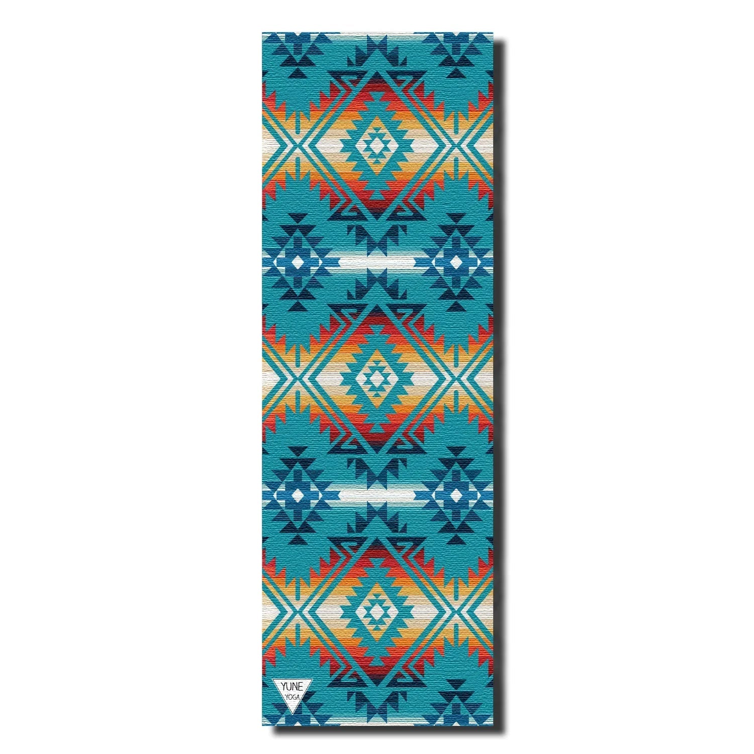Jerome Turquoise Yoga Mat – 6 mm Extra Thick, Double-Sided Non-Slip, Eco-Friendly PER with Turquoise Water-Inspired Design | Yune Yoga-1