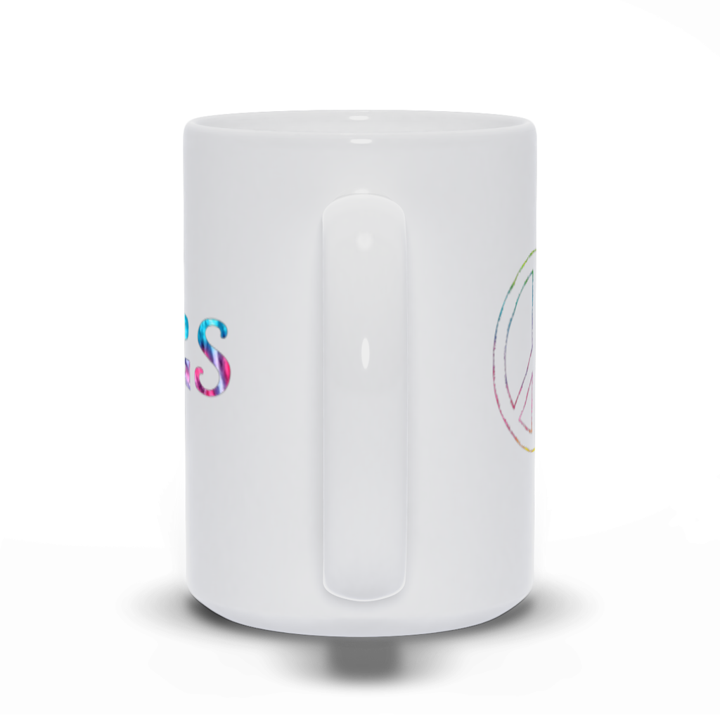Peace, Love, Dogs Mug-3