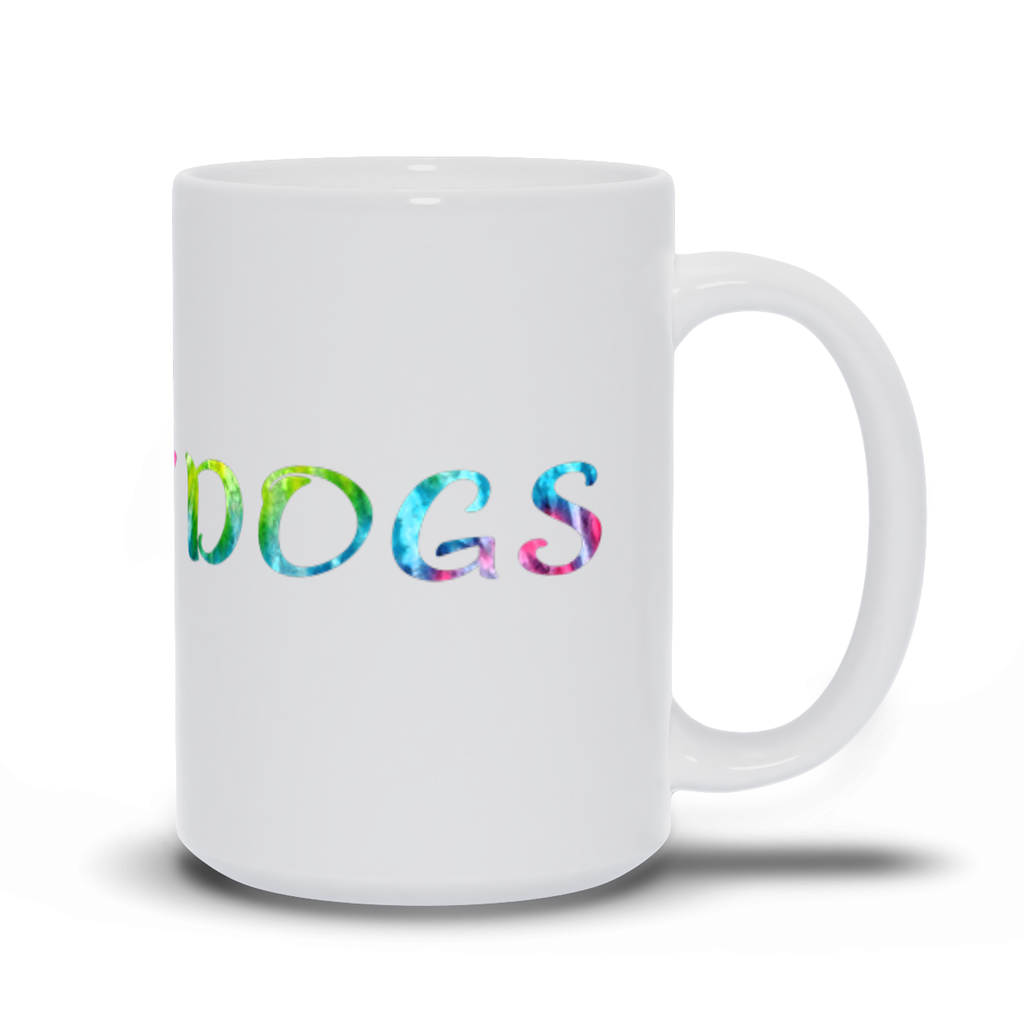 Peace, Love, Dogs Mug-2
