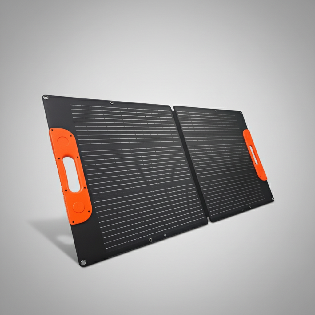 110W Portable Folding Solar Panel Bag – Ultra-Light & Powerful for Camping, RV, Off-Grid
