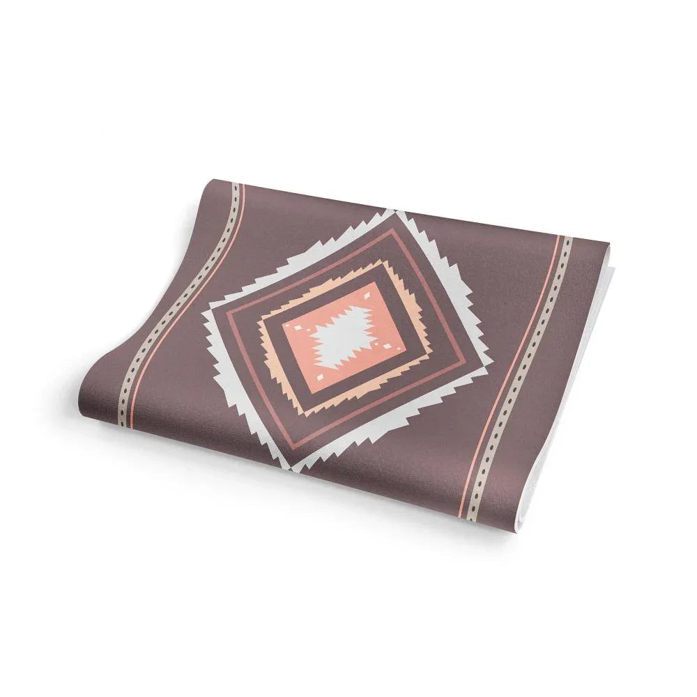 Betty Yoga Mat – Non-Slip Grip, Cushioned Support & Cactus Print Design-3