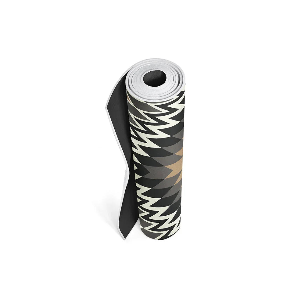 Red Rocks Sands Yoga Mat – 6 mm Extra Thick, Double-Sided Non-Slip, Eco-Friendly PER with UV-Printed Desert Design | Yune Yoga-3