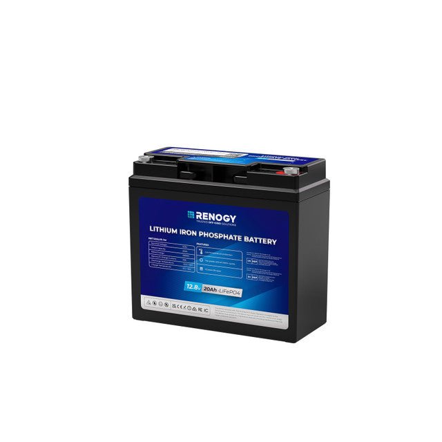 Renogy Core Mini 12.8V 20Ah LiFePO4 Lithium Battery for Trolling Motors, Kayaks & Portable Power-2