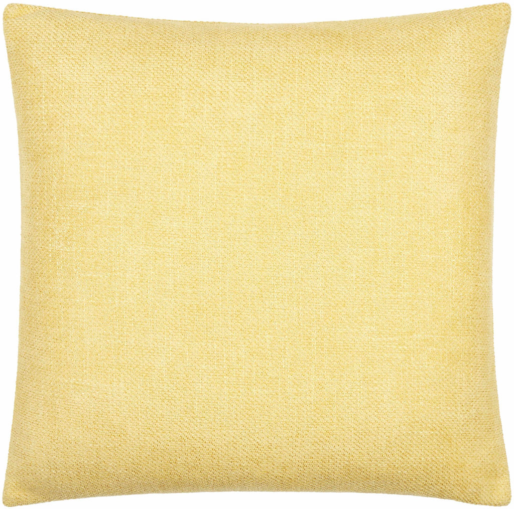 Reijo Yellow Linen Look Accent Pillow - Clearance-0