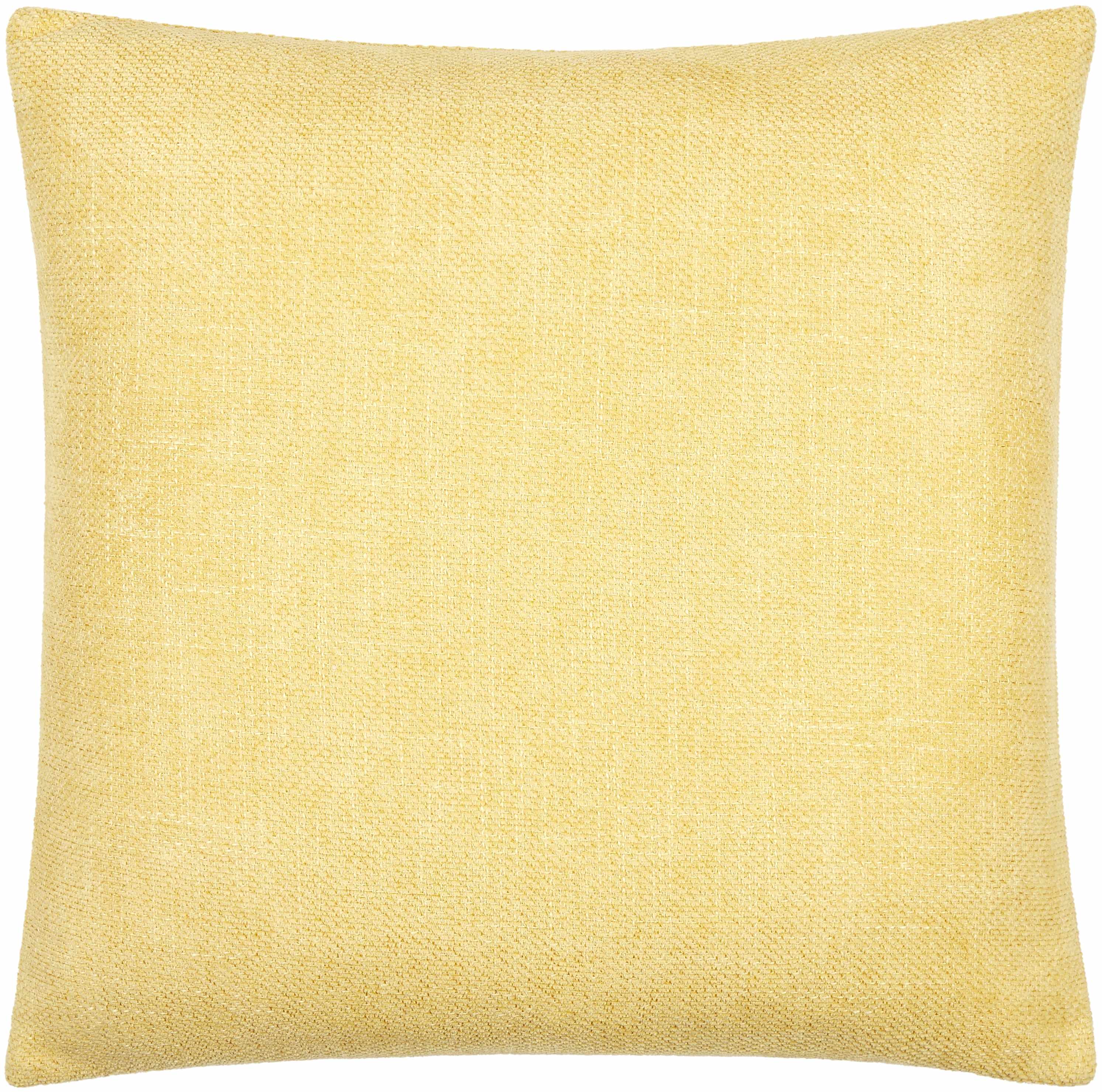 Reijo Yellow Linen Look Accent Pillow - Clearance-0