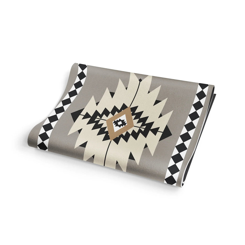 Yoga Mat | 6mm Thick | Gray | Non-Slip | Eco Friendly | Yune Yoga | Scorpion Bay-4