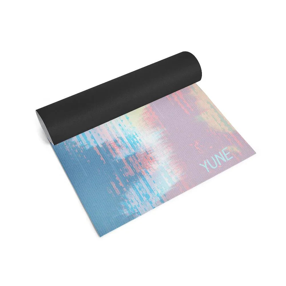 Skaro Yoga Mat — Future Vibes, Zero-Slip Grip (Cushioned Comfort)-1