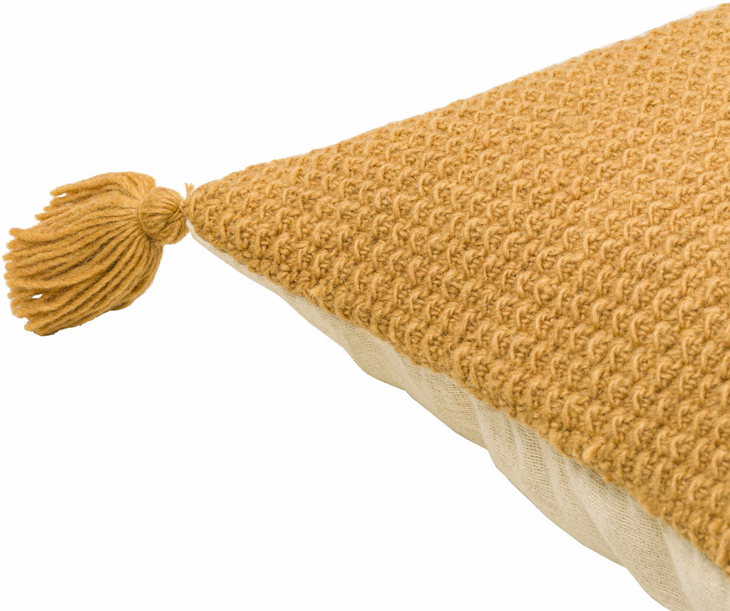 Maeve Yellow Throw Pillow - Clearance-1