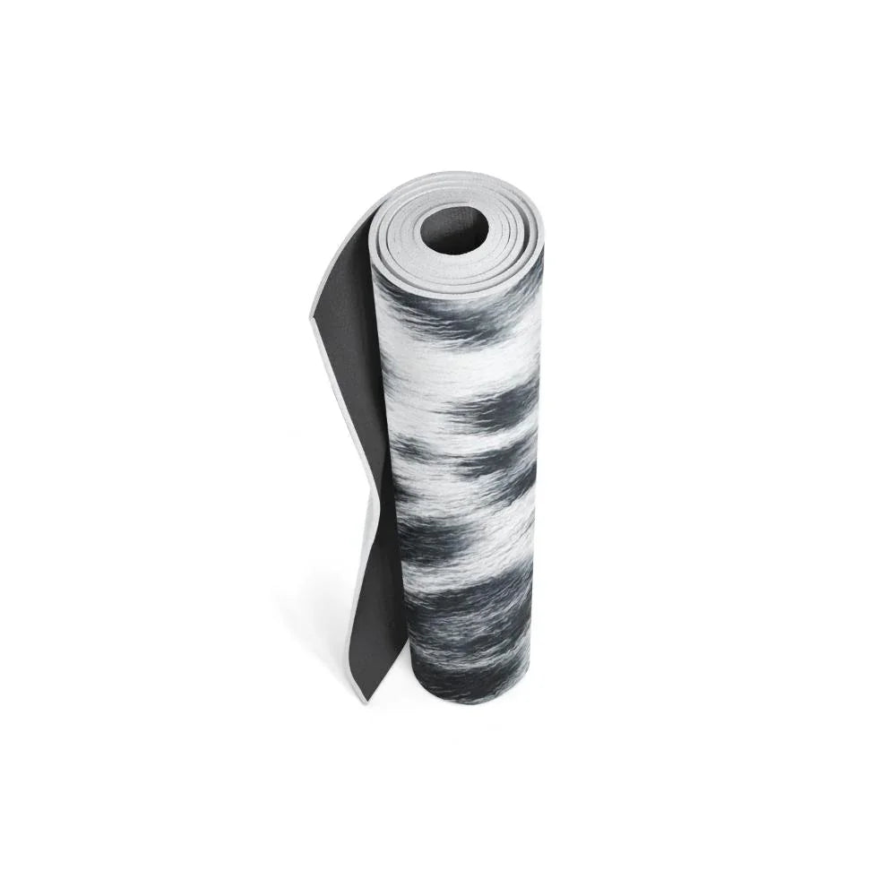 Snow Leopard Print Sustainable Yoga Mat – Ultra Grip + Eco PER | Yune-4