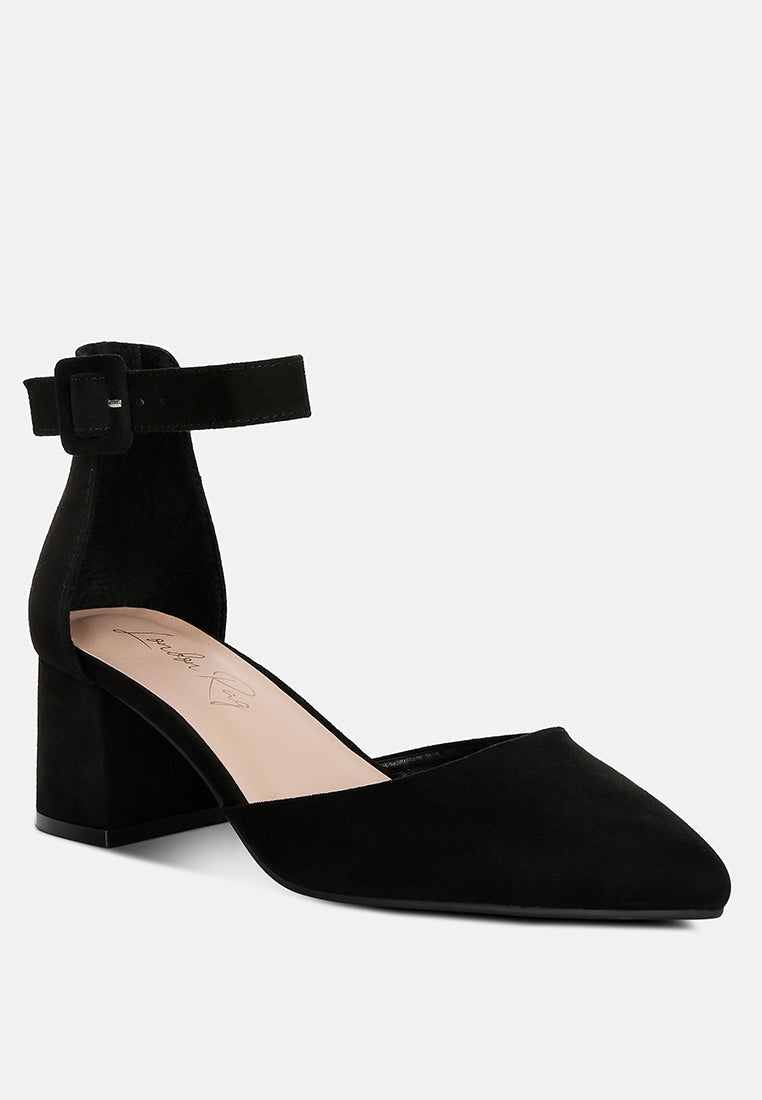 Stroot Mid Block Heel Sandals-1