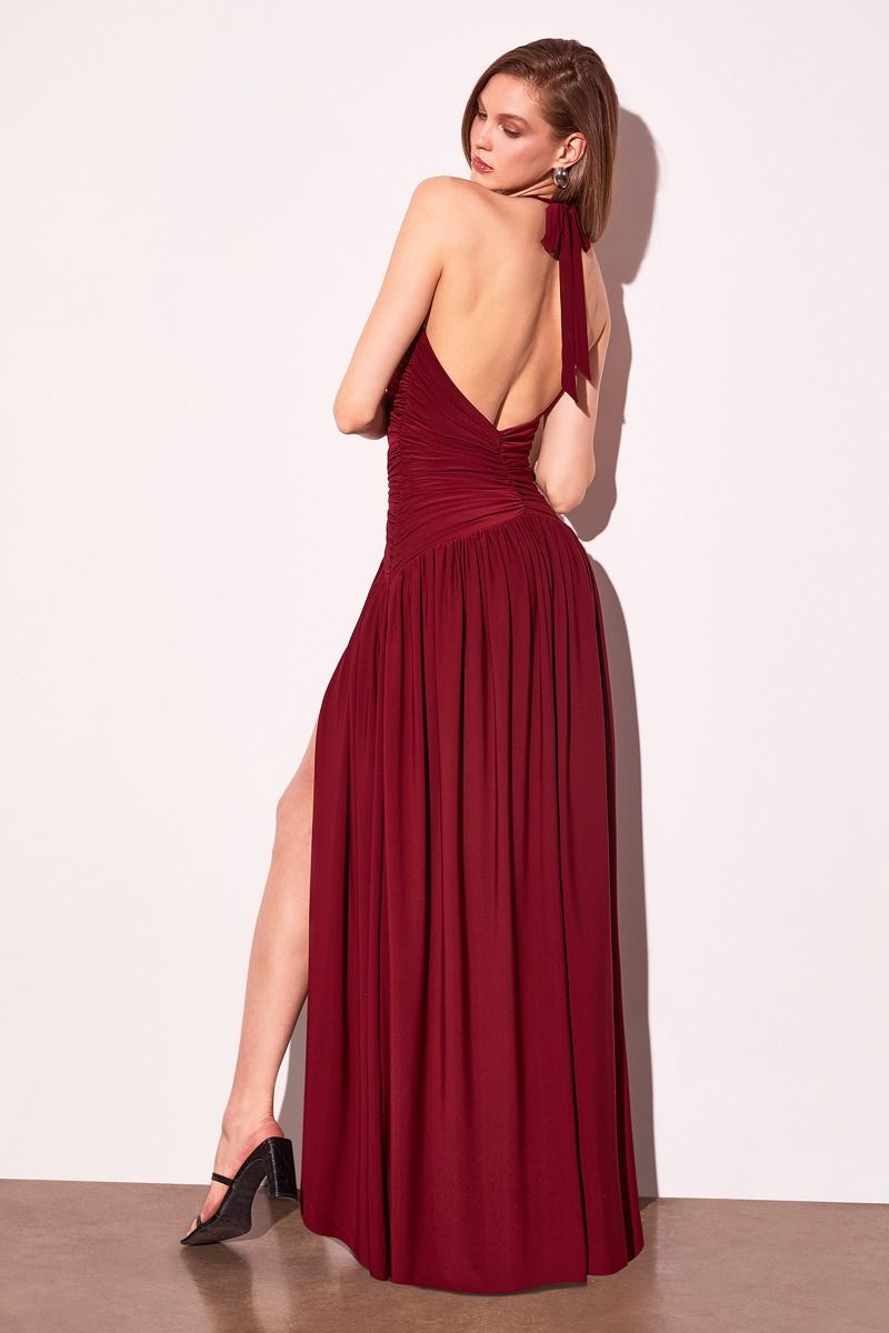 Halter Gown Fitted-3
