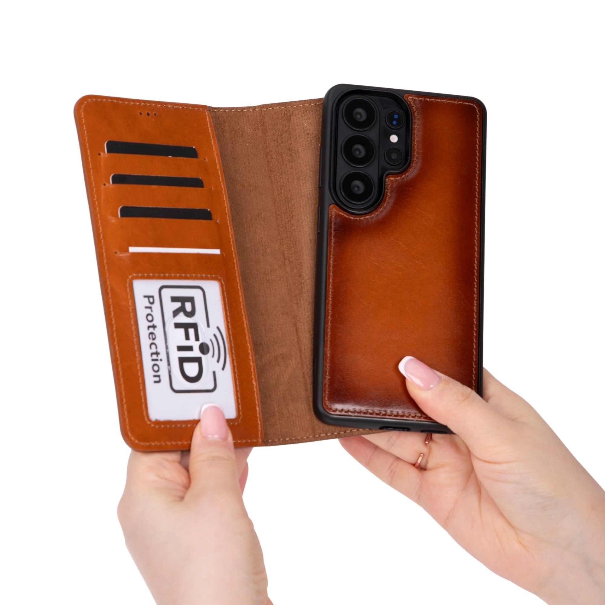 Buffalo Samsung Galaxy S26 Ultra Leather Wallet Case-6