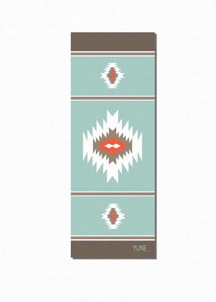 Yoga Mat | 6mm Thick | Blue | Non-Slip | Eco Friendly | Yune Yoga | Fabian-0