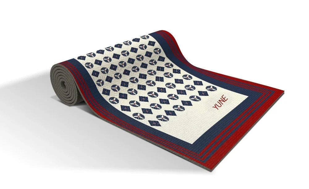 Yoga Mat | 6mm Thick | White | Non-Slip | Eco Friendly | Yune Yoga | Midori-1