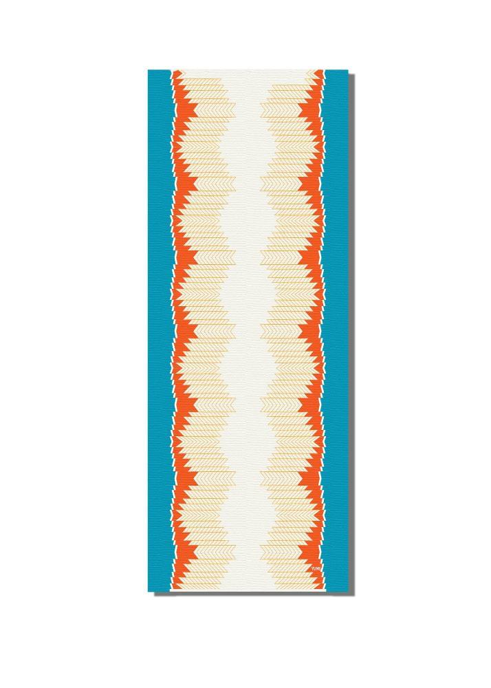 Pagoda Yoga Mat – Extra Thick, Non-Slip, Eco-Friendly PER with Vibrant UV-Printed Design | Yune Yoga-0