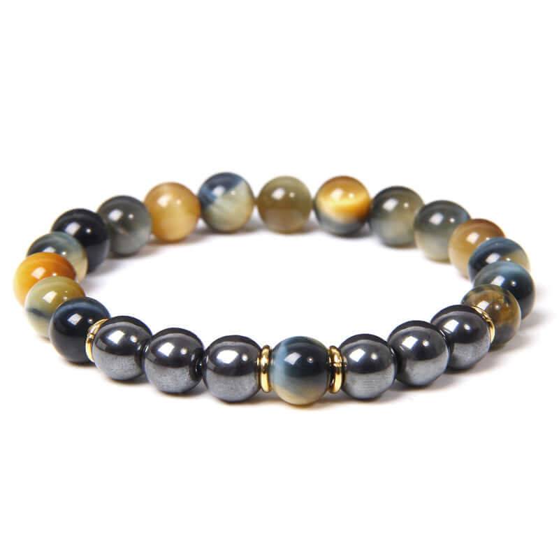 tiger eye energy bracelet Fitness Men's Bracelet Gift Jewelry-10