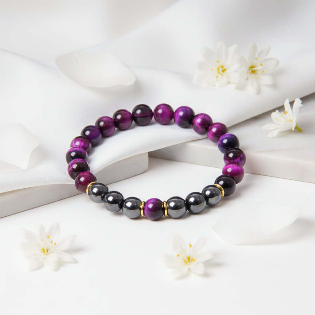 tiger eye energy bracelet Fitness Men's Bracelet Gift Jewelry-3