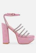 Tricks High Block Heel Sandals-0