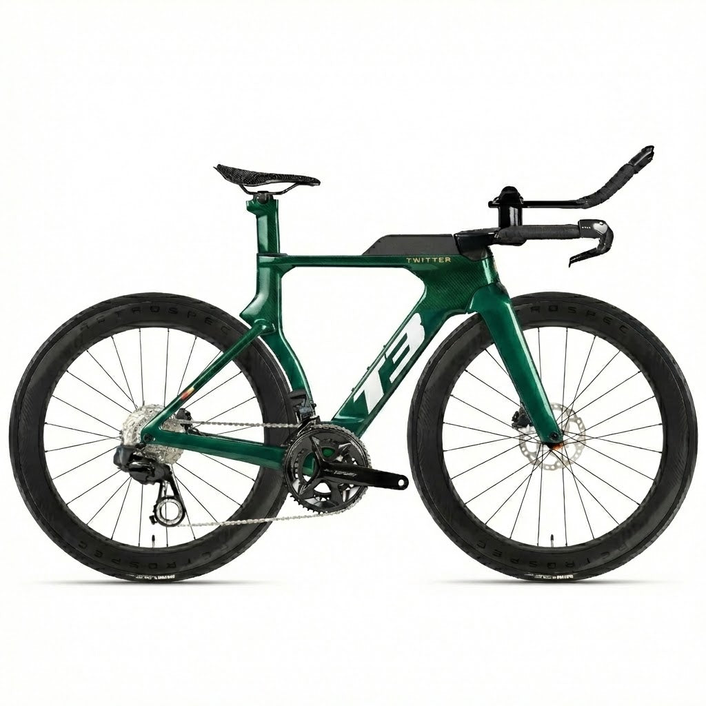 Triathlon T3 Wheeltop Wireless Electric 24S Carbon Road Bike