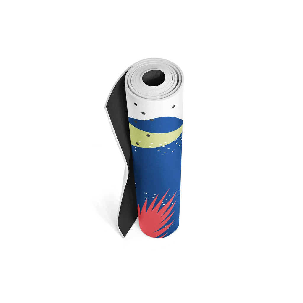Yoga Mat | 6mm Thick | Multicolored | Non-Slip | Eco Friendly | Yune Yoga | Vega-4