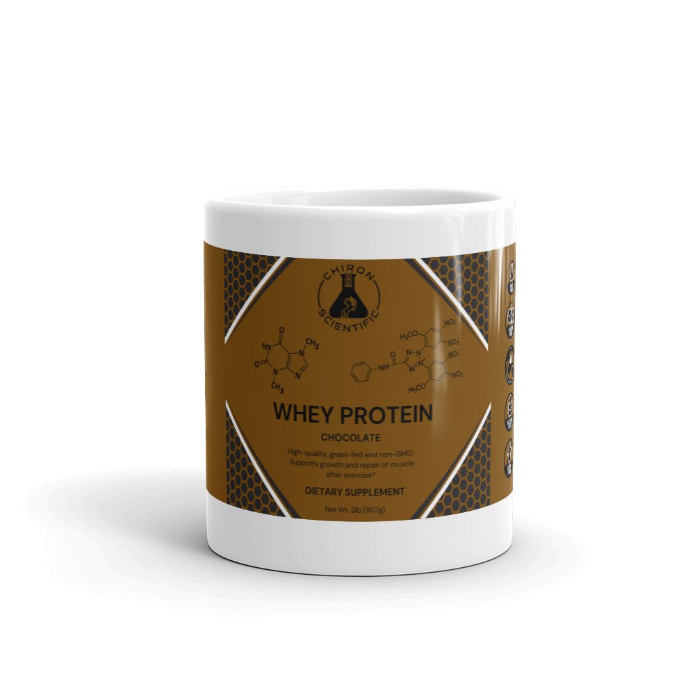 Mug (11oz): Chocolate Whey Protein-2