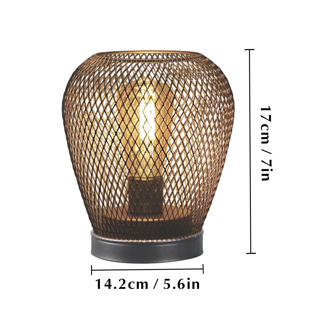 6.7" Tall Battery Powered Outdoor Table Lamp (Set of 2)-3