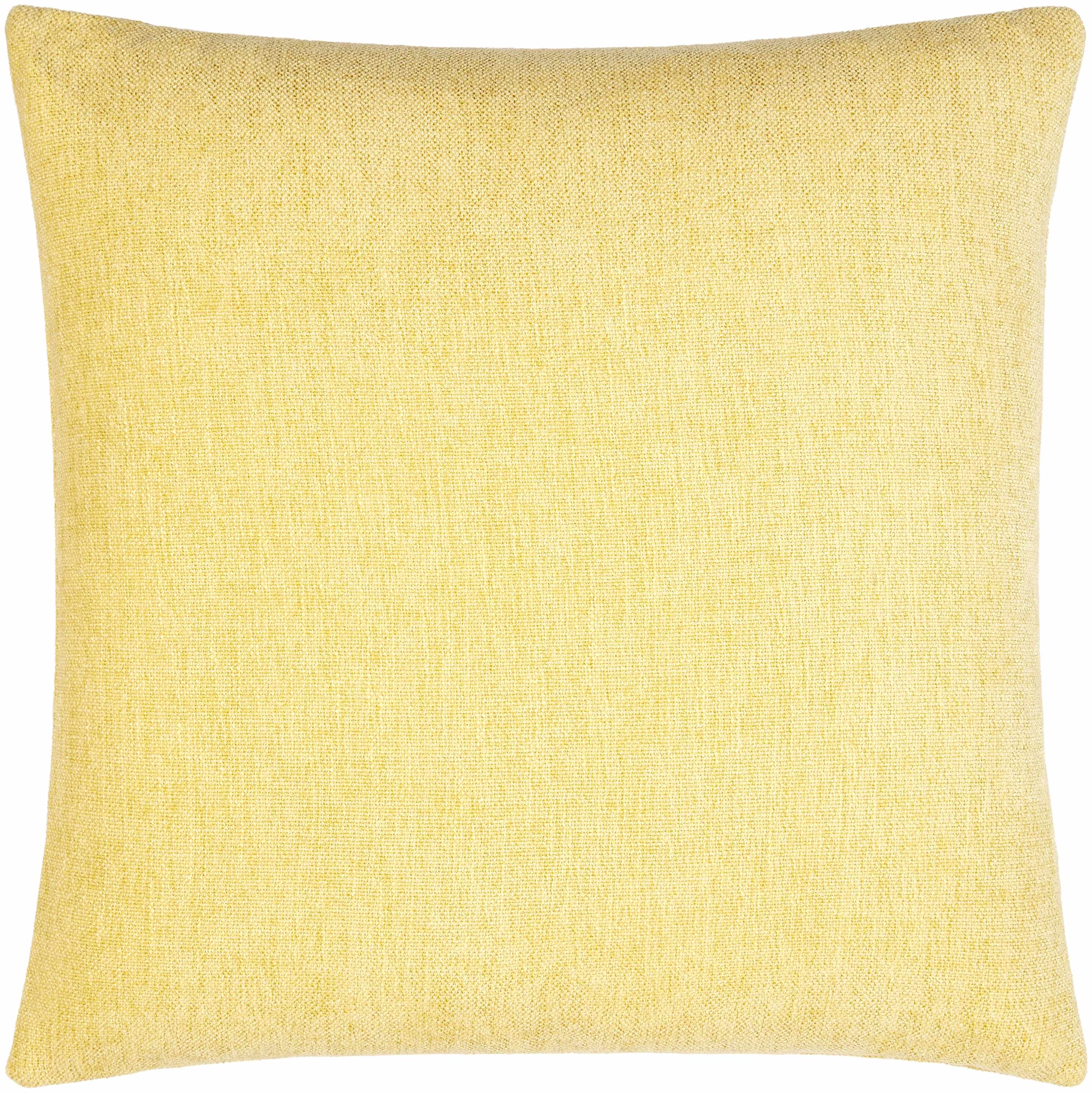 Zihna Sunshine Yellow Throw Pillow - Clearance-0