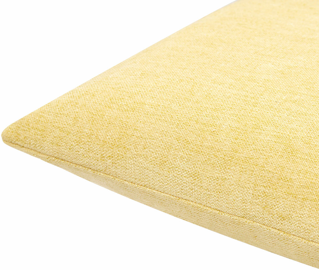 Zihna Sunshine Yellow Throw Pillow - Clearance-1